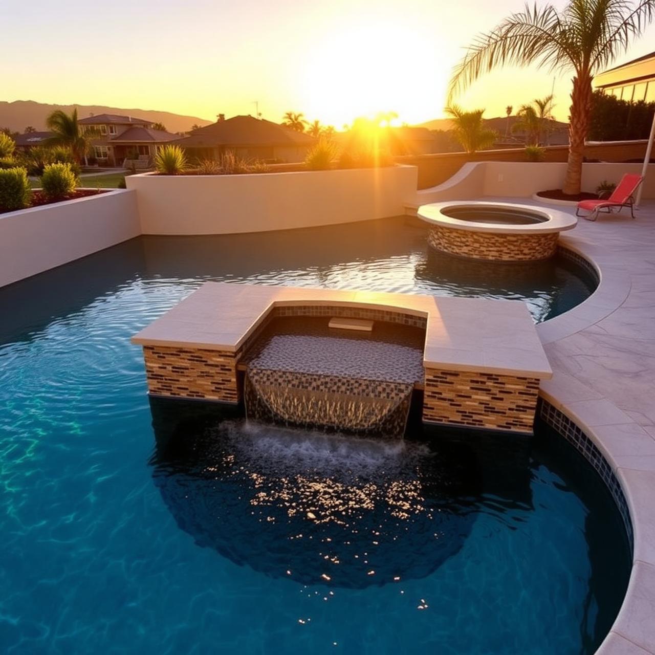 Mosaic Spa Spillover